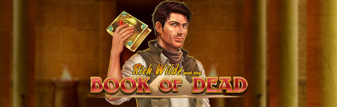 Banner de ranura del Book of Dead.